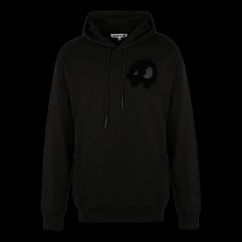 Alexander McQueen Cartoon Pattern Printing Hoodie 'Black'