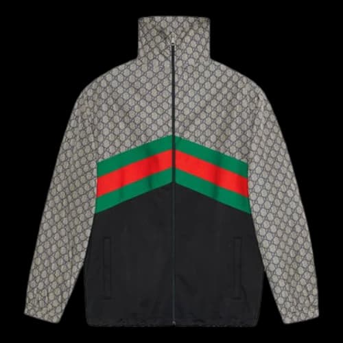 Gucci Giacca Oversize in Jersey Tecnico 'Grey'