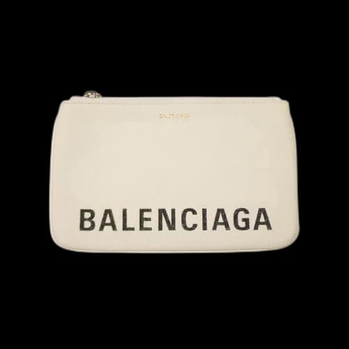 Balenciaga Ville Medium Pouch 'Beige'
