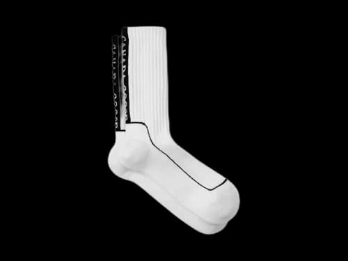 Canada Goose Boundary High Socks White
