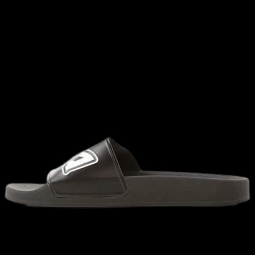 Alexander McQueen Logo Sandals Black/White