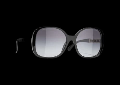 Chanel Square Sunglasses Black (5470Q C622/S6)
