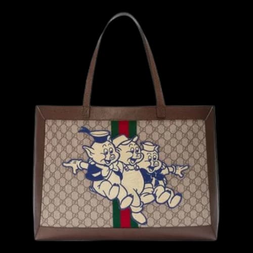 Gucci Ophidia Series Pattern GGSingle Shoulder Bag Brown (Women's)