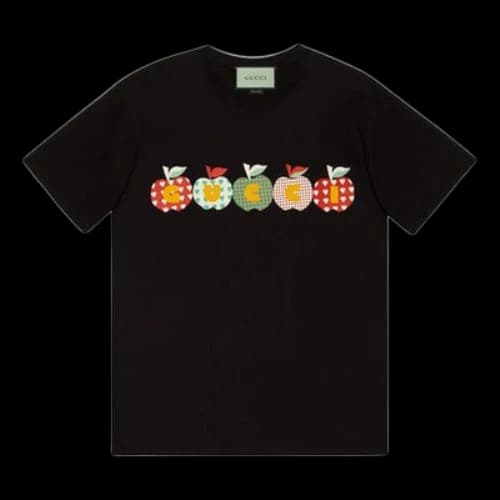 Gucci FW21 Apple Short Sleeves Tee 'Black'