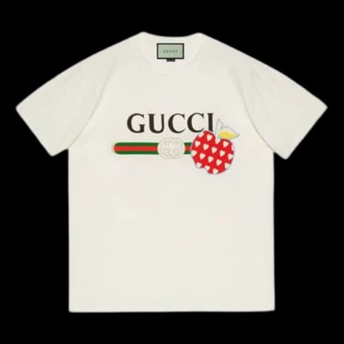 Gucci Les Pommes T-shirt 'Ivory'