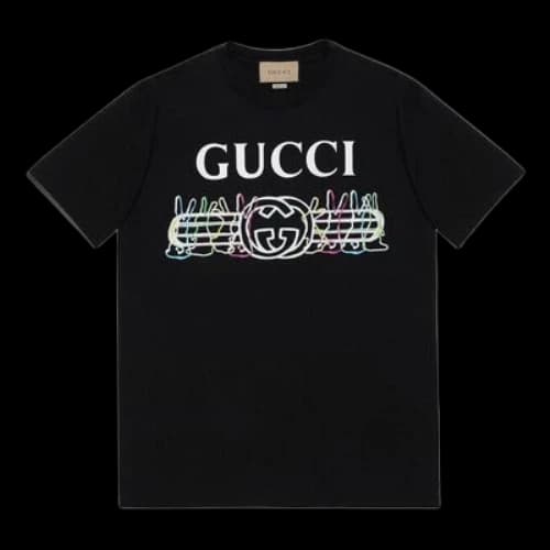 Gucci SS23 Cotton jersey T-shirt 'Black'
