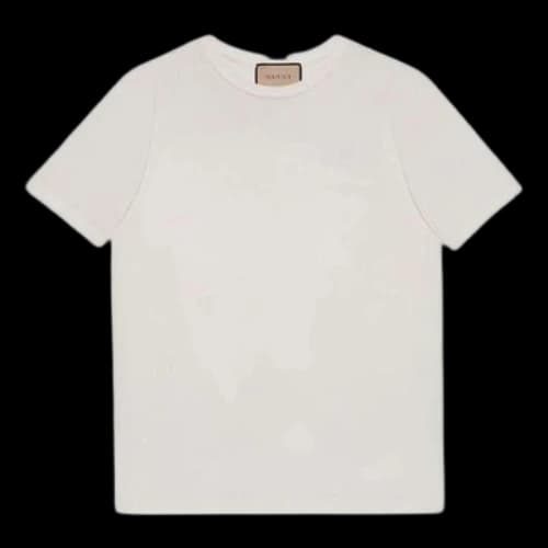 Gucci Cotton Jersey T-Shirt with Double G 'White'