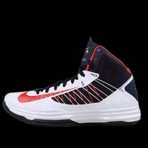 Nike Lunar Hyperdunk 2012 'White Blue Red'