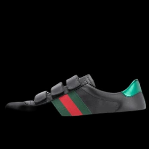 Gucci New Ace Cowhide 'Black'