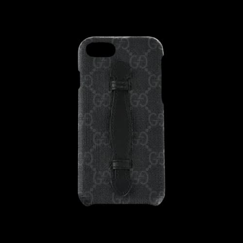 Gucci GG Supreme Selleria iPhone 8 Case Black