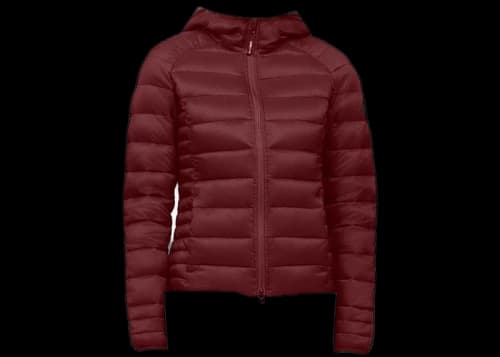 Canada Goose Women's Black Label Brookvale Down Hoodie Bordeaux