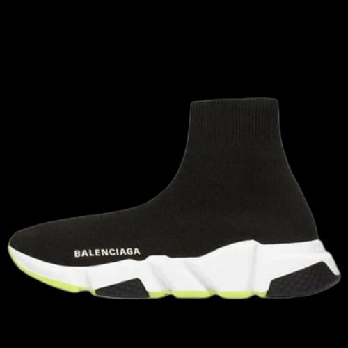 Balenciaga Speed 2.0 Sneakers 'Black Neon' (Women's)