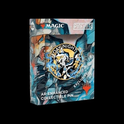 Magic: The Gathering Bloomburrow Pinfinity Friday Night Magic AR-Enhanced Pin + Commander Token 'Jace'