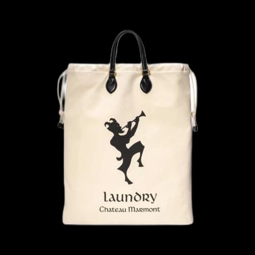 Gucci "Chateau Marmont Laundry" Drawstring Tote 'Cream'
