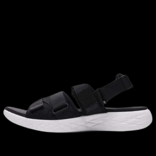 Skechers On-The-Go 600 Black Sandals 'Black White'