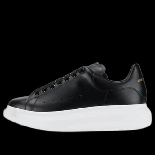Alexander McQueen Oversized Sneaker 'Black White Sole'