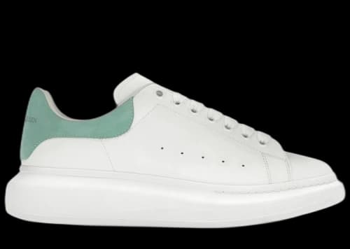 Alexander McQueen Oversized White Teal