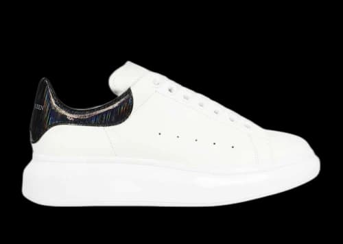 Alexander McQueen Oversized White Iridescent