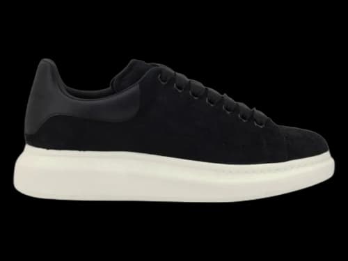 Alexander McQueen Oversized Black Suede