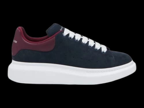 Alexander McQueen Oversized Blue Burgundy