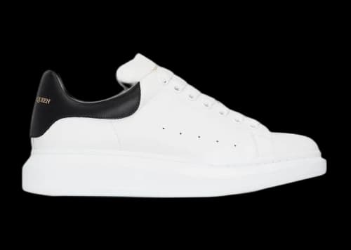 Alexander McQueen Oversized White Anthracite