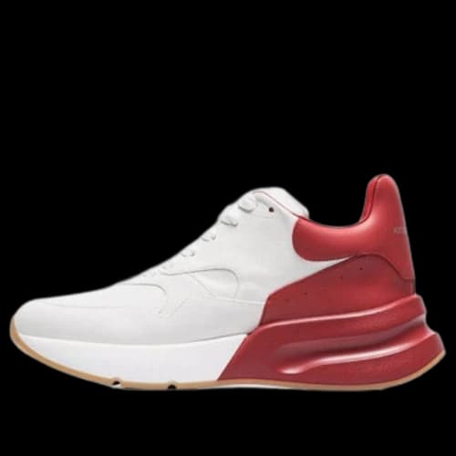 Alexander McQueen Oversized Sneakers 'White Lust Red'
