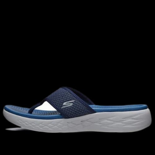 Skechers On-The-Go 600 Soft Sole Wear-Resistant Flip-Flops Blue