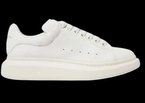 Alexander McQueen Oversized White Suede