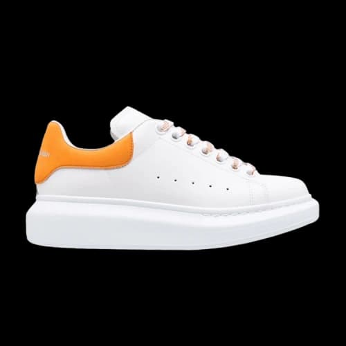 Alexander McQueen Oversized Sneaker 'White Orange' (Women's)