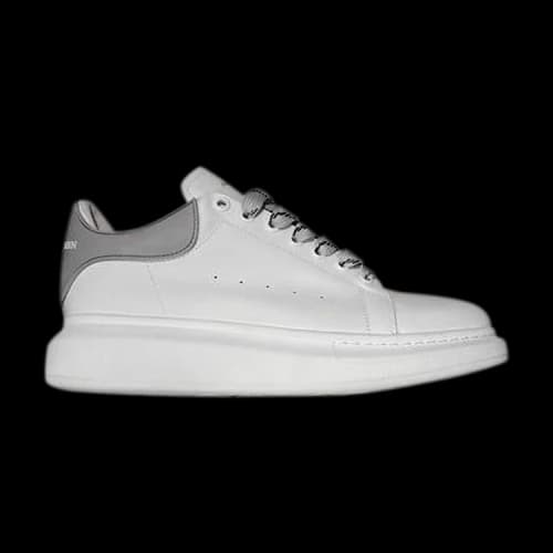 Alexander McQueen Oversized Sneaker 'White Grey' (Women's)