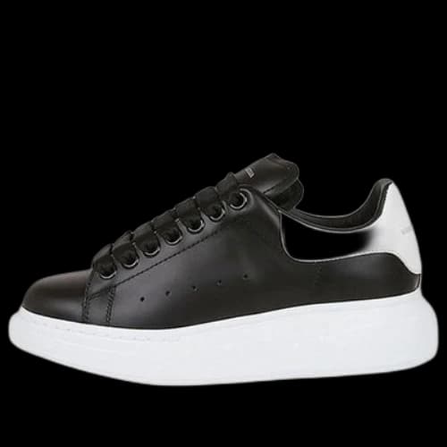 Alexander McQueen Oversized Sneaker 'Black White' (Women's)