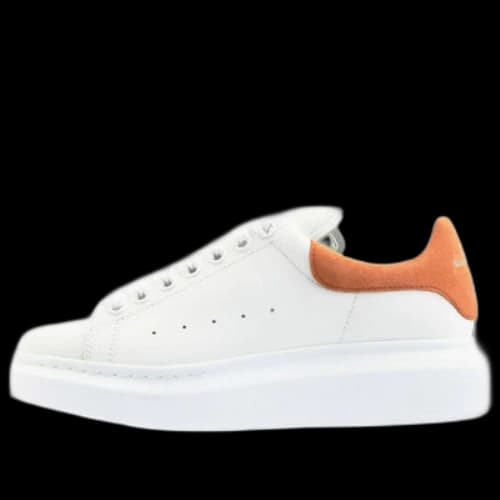 Alexander McQueen Oversized Sneaker 'White Orange' (Women's)