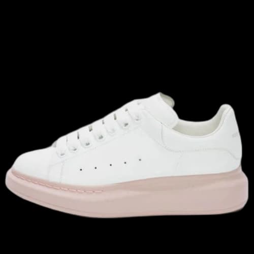 Alexander McQueen Oversized Sneaker 'White Pink Sole' (Women's)