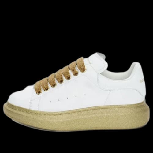 Alexander McQueen Oversized Sneaker 'White Gold' (Women's)