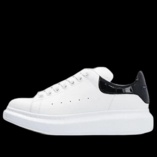 Alexander McQueen Oversized Sneaker 'White Black' (Women's)