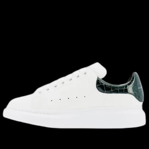 Alexander McQueen Oversized Sneaker 'White Green' (Women's)