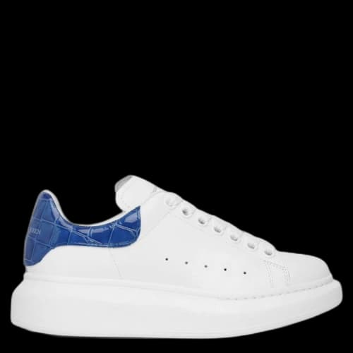 Alexander McQueen Oversized Indigo Croc (Women's)