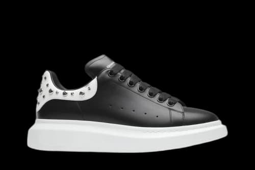 Alexander McQueen Studded Oversized Sneaker 'White Black'