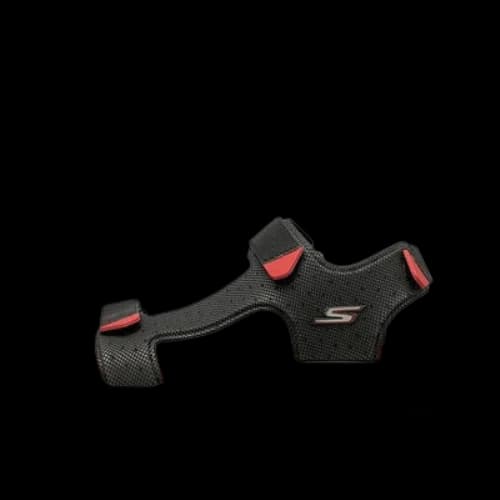 Skechers On The Go 600 Velcro Sandals Black/Red
