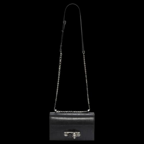 Alexander McQueen Jewelled Satchel 'Black'