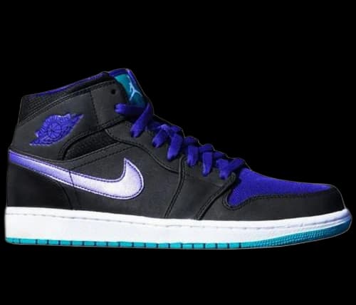 Jordan 1 Mid Grape