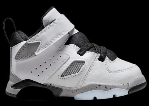 Jordan Flight Club '91 White Black Metallic Silver Gym Red (TD)