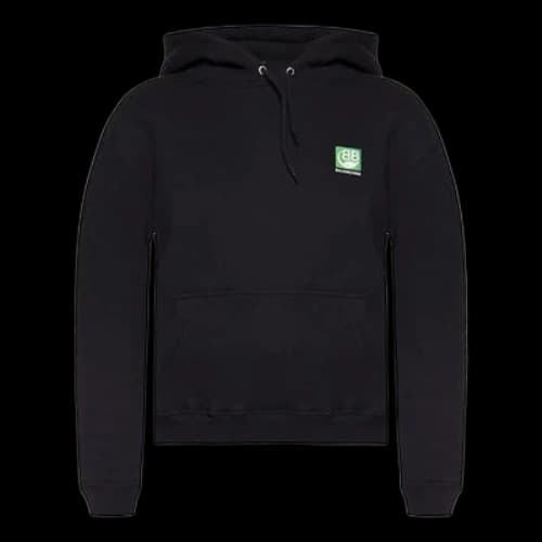 Balenciaga Environmental Friendly Green Unisex Black