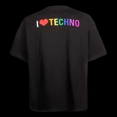Balenciaga Tech Short Sleeve Unisex Black
