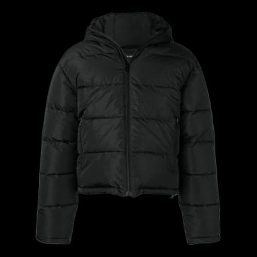 Balenciaga Small Logo Print Down Jacket 'Black'