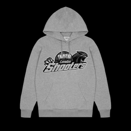 Trapstar Shooters Hoodie Tracksuit 'Grey/Blue'