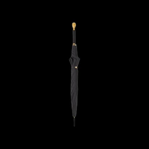 Alexander McQueen Skull Long Umbrella 'Black/Gold'