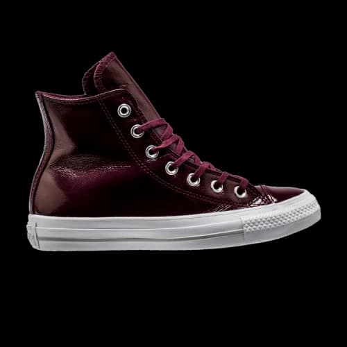 Converse Chuck Taylor All Star Crinkled Patent Leather Hi 'Dark Sangria' (Women's)