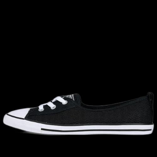 Converse Chuck Taylor All Star Ballet Lace Slip On Trainers 'Black' (Women's)