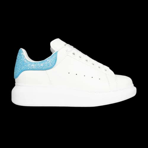 Alexander McQueen Oversized Sneaker 'New Cerulean Blue Glitter' (Women's)